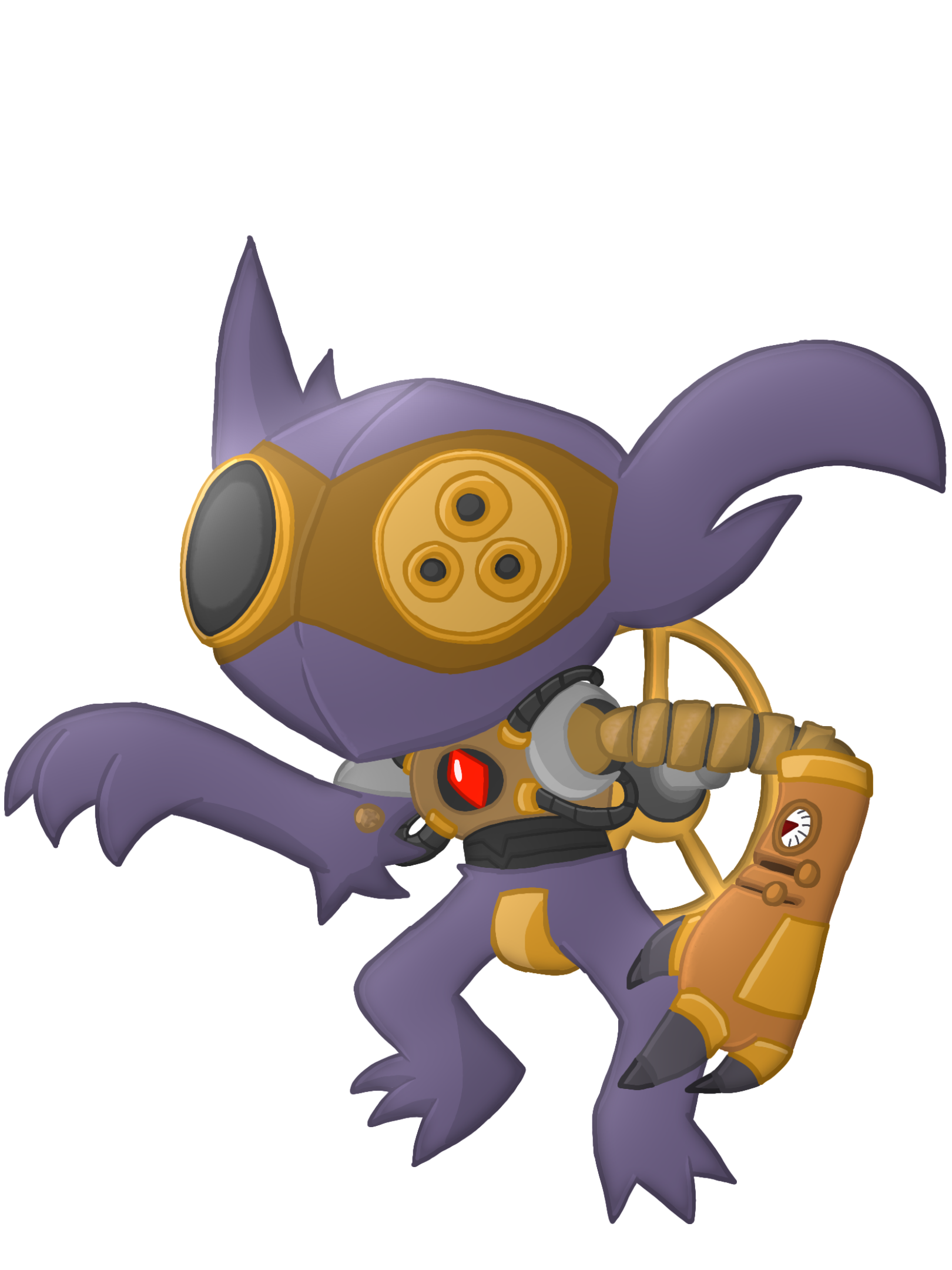 Sabley Regional Sableye by Sowells on DeviantArt