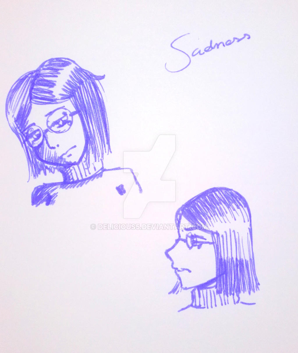 Deviantart Sad Sadness (FANART) by deLicious5 on DeviantArt