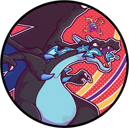 Pokemon icon Mega Charizard X