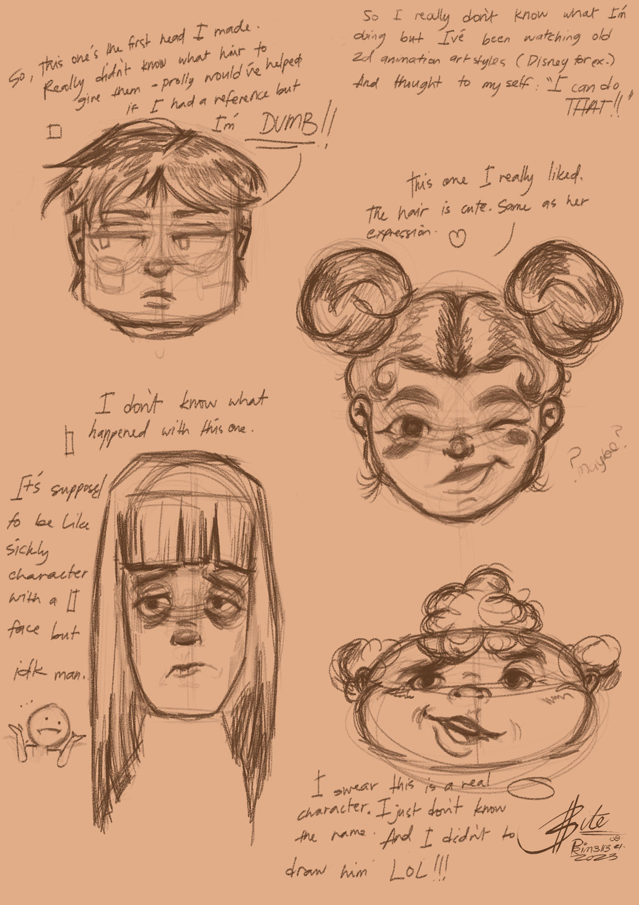 Head Character Design HEAD character design by thrill3rbit3 on DeviantArt