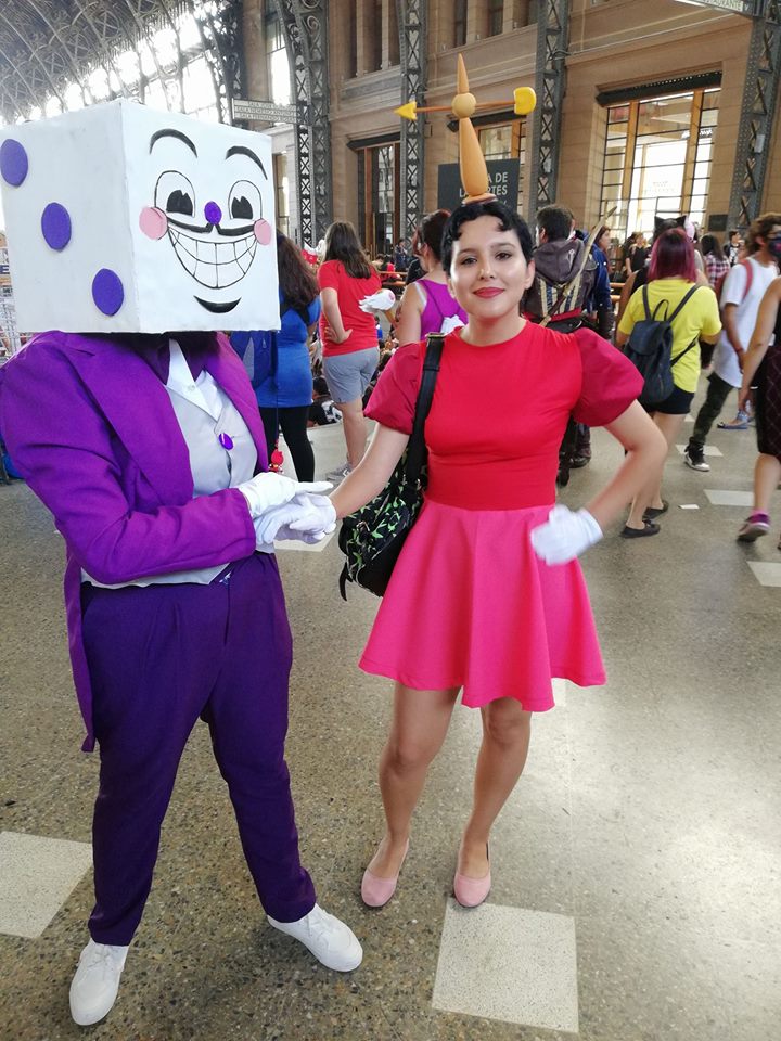 Hilda Berg Cosplay (and King Dice too) by TheFelineFreak on DeviantArt