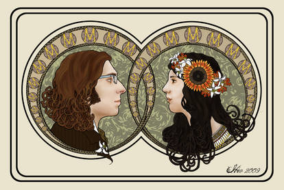 Art Nouveau Wedding Portraits