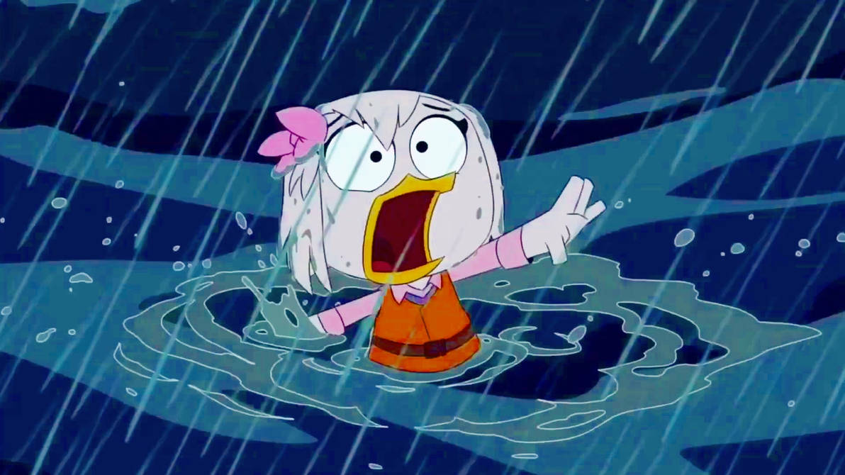 Webby Vanderquack in the ocean by RositaVanderquack on DeviantArt