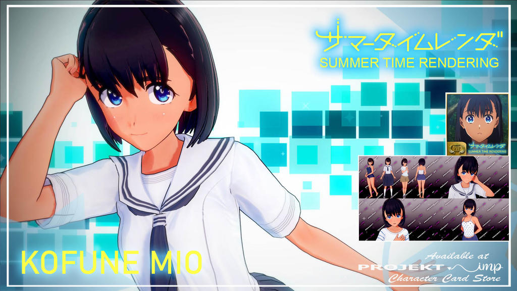 Koikatsu] Summer Time Rendering ~ Kofune Mio by syncVLOID on