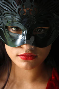 Masked woman 3