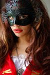 Masked woman 4 by CathleenTarawhiti
