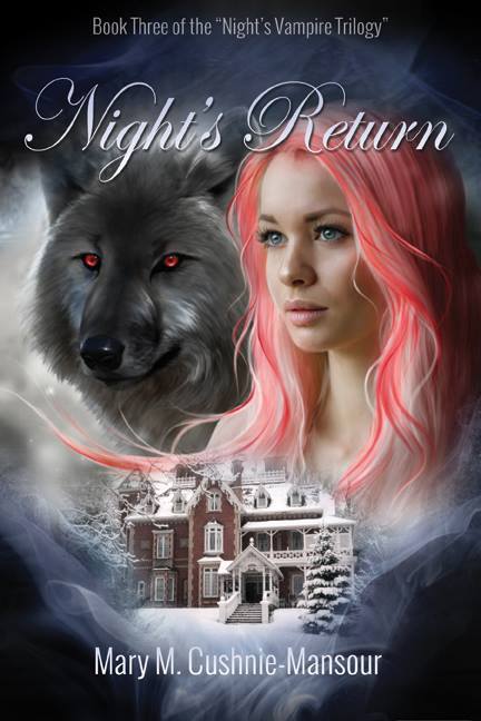 Book cover Night'sReturn by Mary M.Cushnie-Mansour