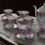 China tea set stock