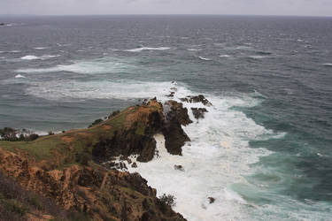 Cliffs at Byron Bay Australia