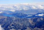 Aerial - South Island Mountains, New Zealand 2 by CathleenTarawhiti