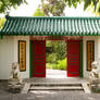 Oriental doorway