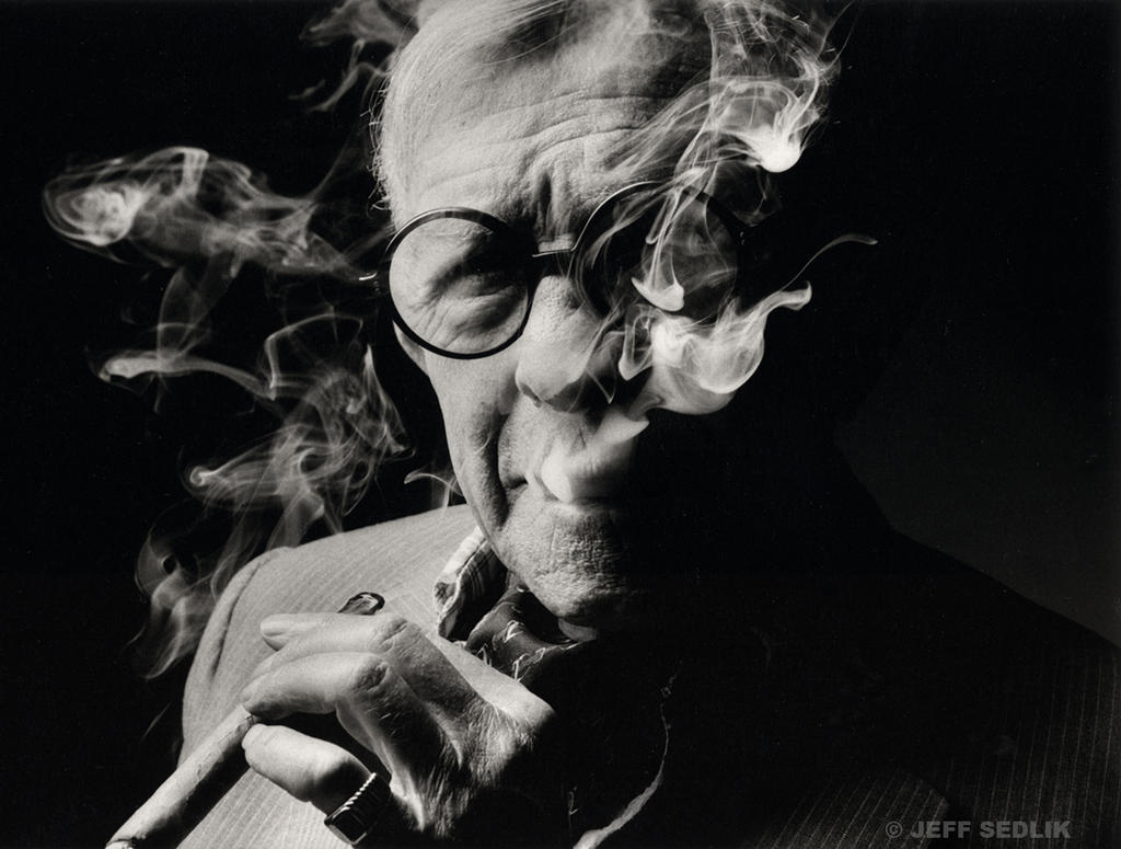 George Burns, by Jeff Sedlik by jeffsedlik on DeviantArt