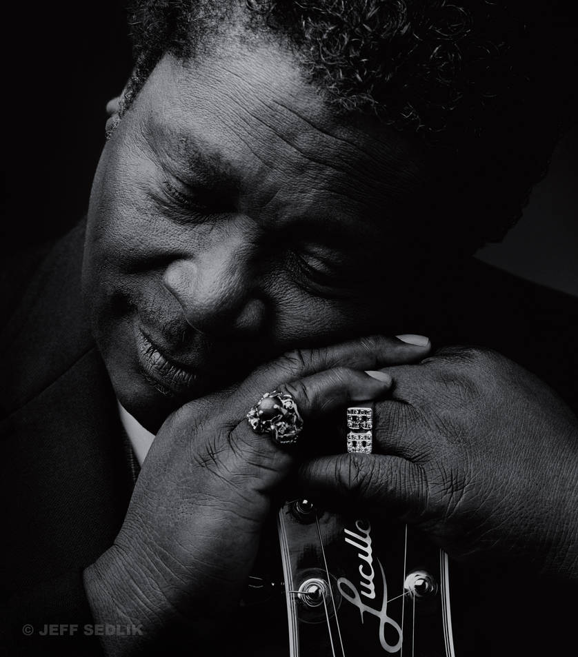 BB King, by Jeff Sedlik by jeffsedlik on DeviantArt