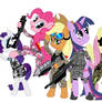 Mane Six..... Halo Style