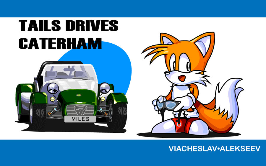 Tails drives Caterham