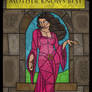 Mother Gothel - stained glass villain