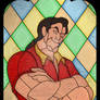 Gaston - stained glass villain