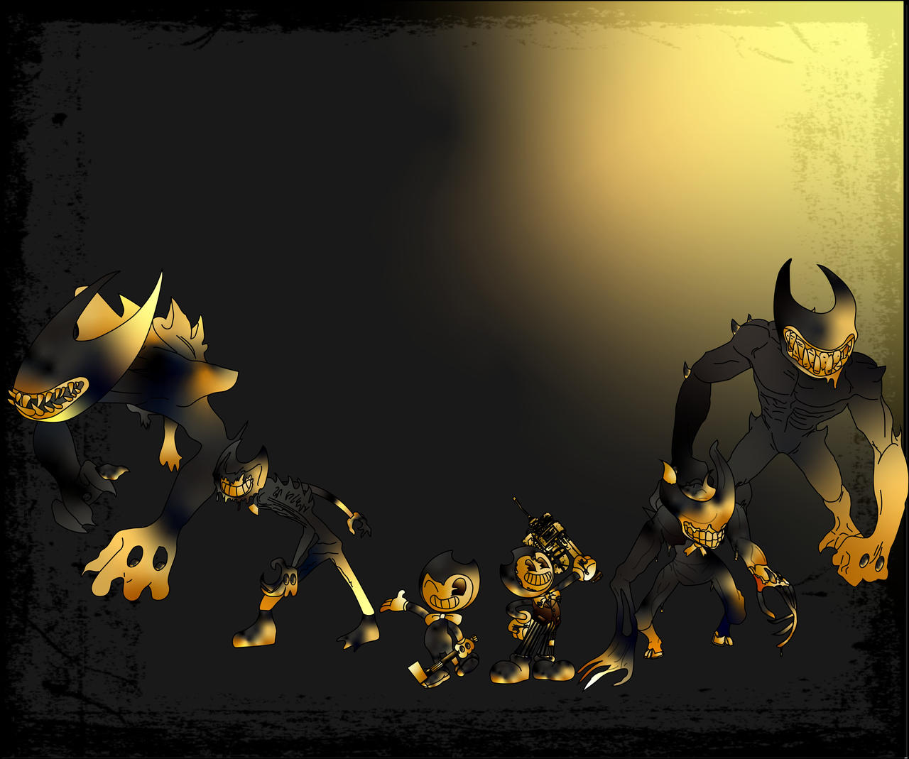 6th Anniversary of BATIM by InfernoAzul64 on DeviantArt