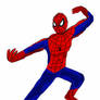 spiderman kungfu pose