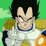 Vegeta flipping you off