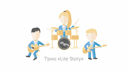 Lite Story (music band) busines card