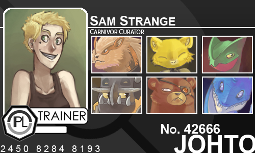 Trainer-Sam Strange