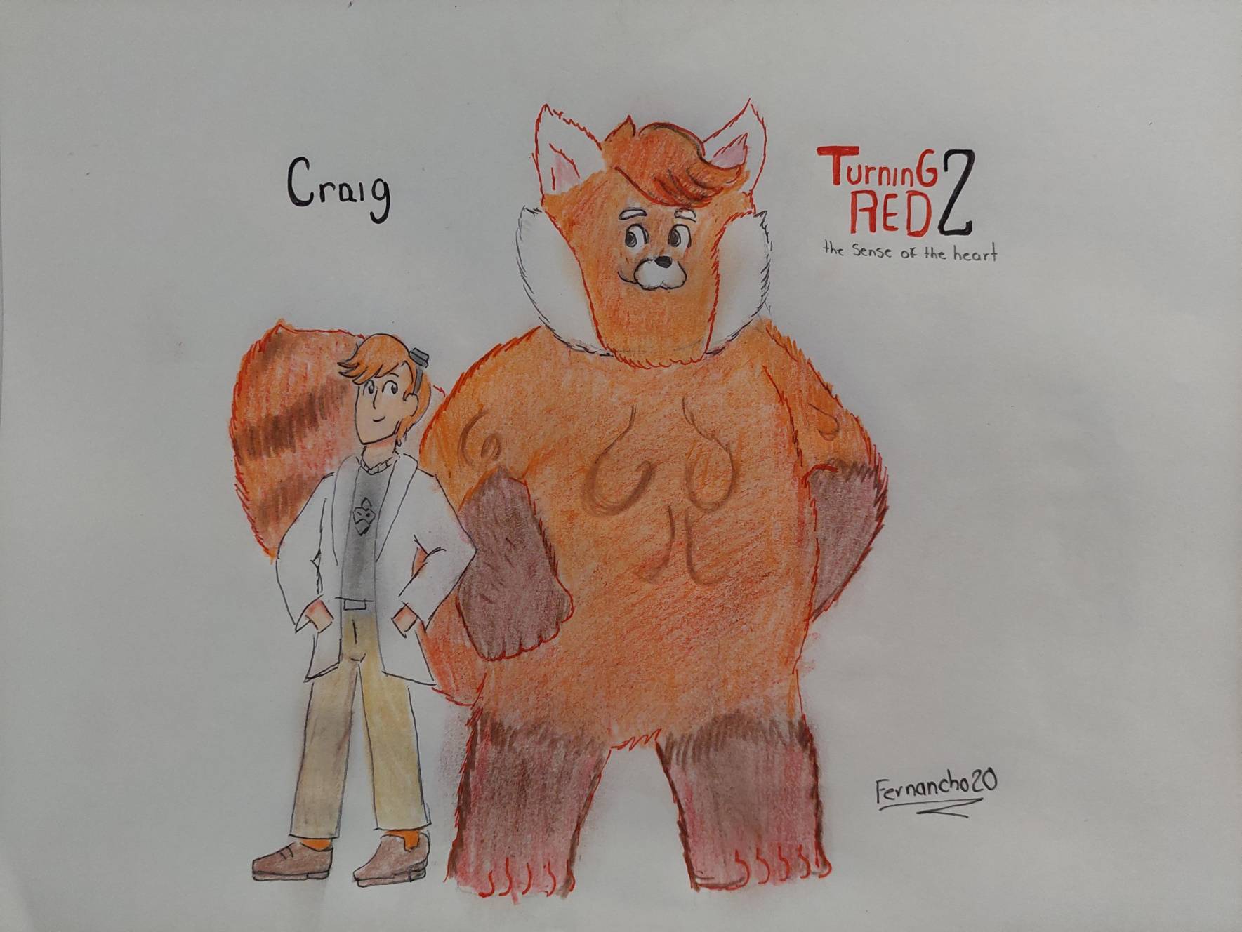 Turning red Craig (OC)