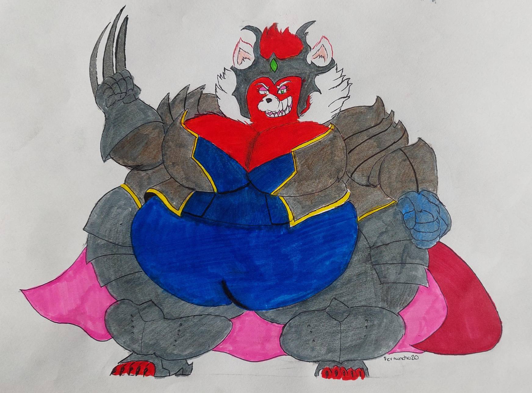 queen zarahs in armor