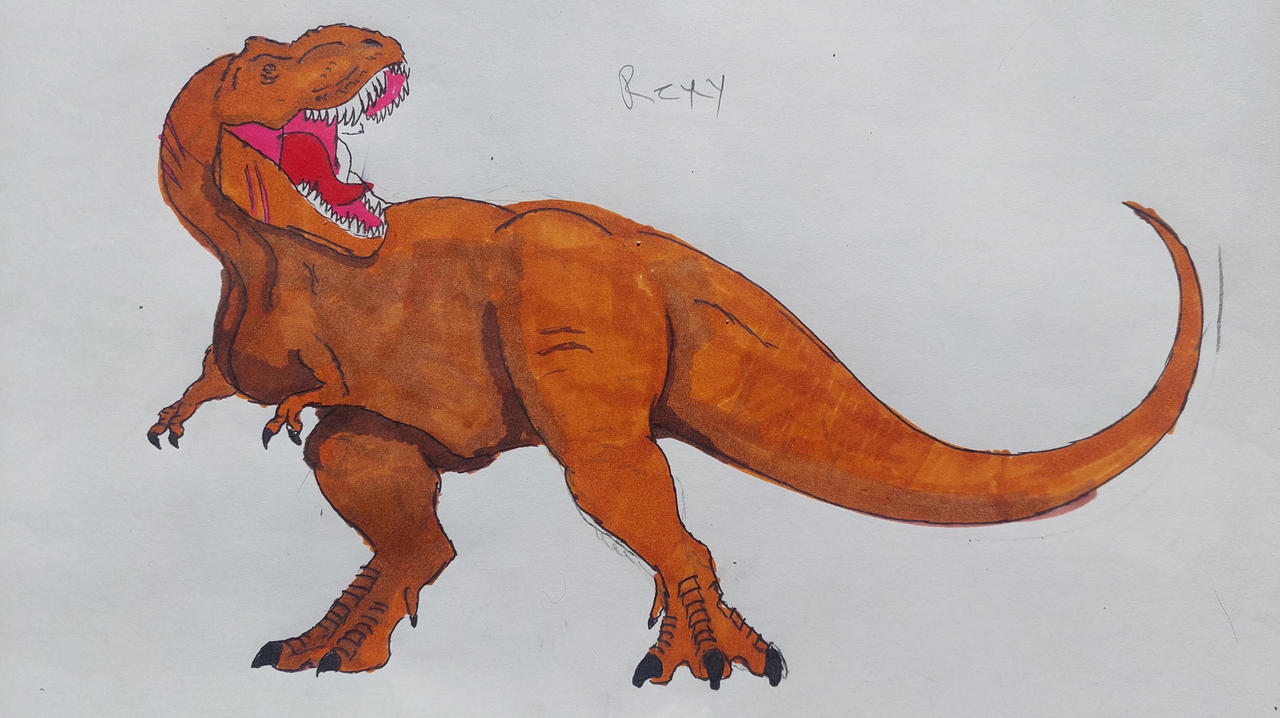 Rexy by Thezaker20 on DeviantArt