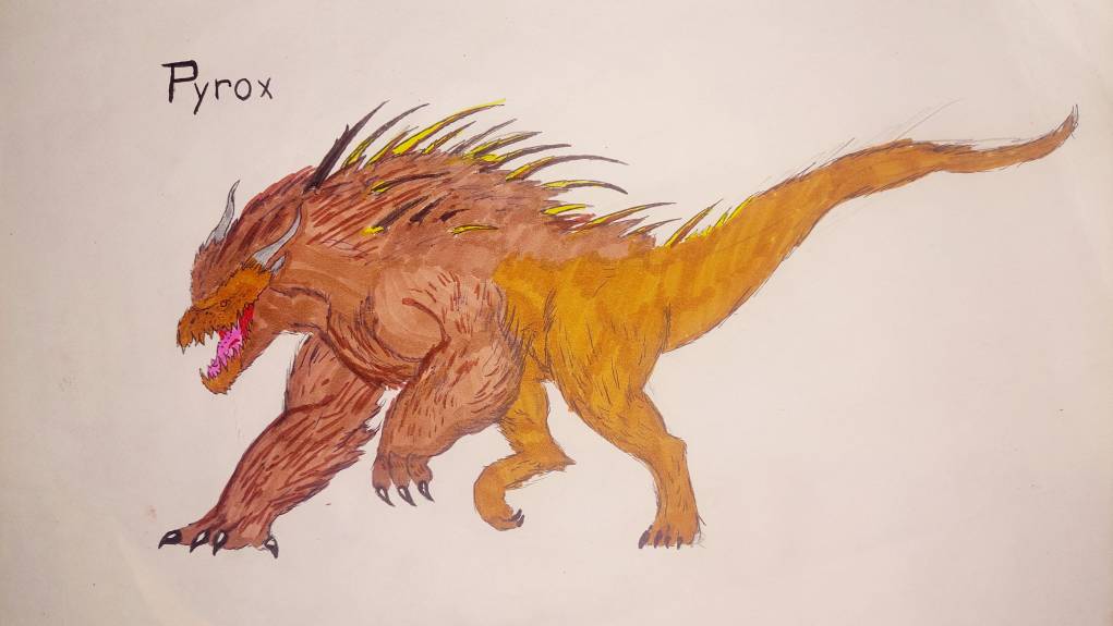 Pyrox the jackal(monsterverse)