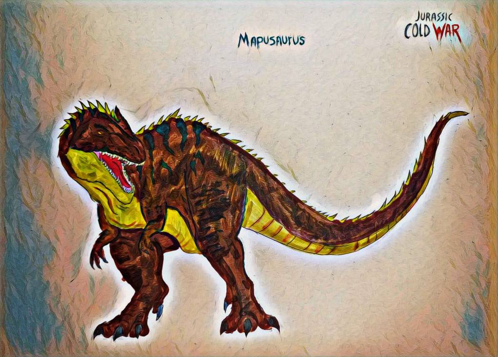 Mapusaurus(jurassic world) by Thezaker20 on DeviantArt