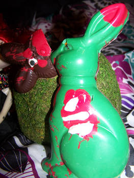 Candy Zombie Easter Bunny
