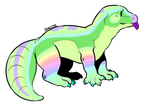Rainbow Lizard |Adopt Auction [open]