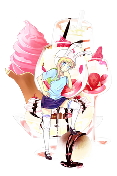 Fionna and Ice Cream