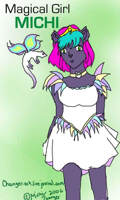Magical Girl Michi by changer-art on DeviantArt