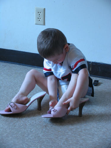 A boy and his heels by Katalalyn on DeviantArt