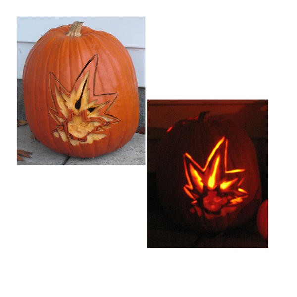 Yugioh Pumpkin by Katalalyn