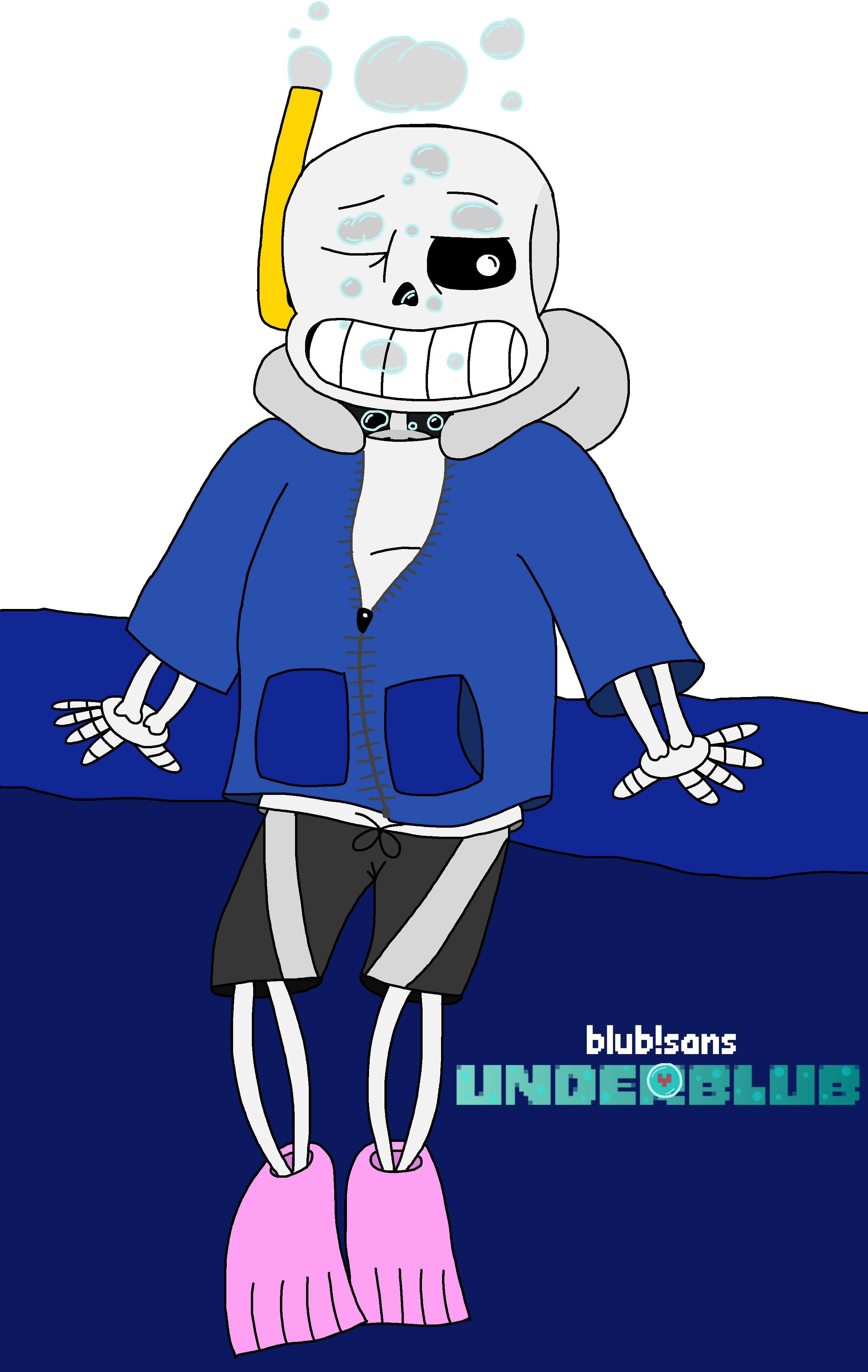 Jbug Sans UB - Blub!Sans by WhoWantsAPizza on DeviantArt