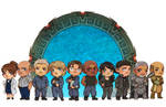 Stargate SG1 Heroes [commission] by JoannaJohnen