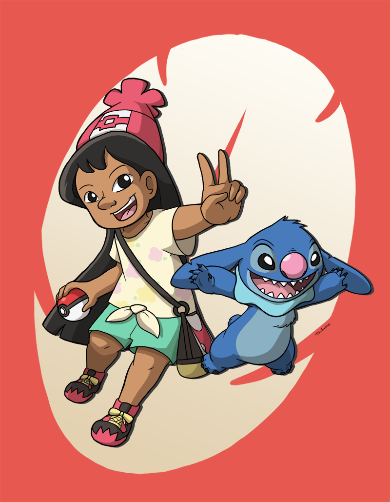 PKMN Trainer Lilo and Stitch