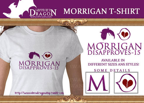 Morrigan Dragon Age t-shirt