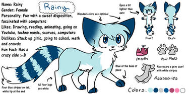 Rainy Reference Sheet