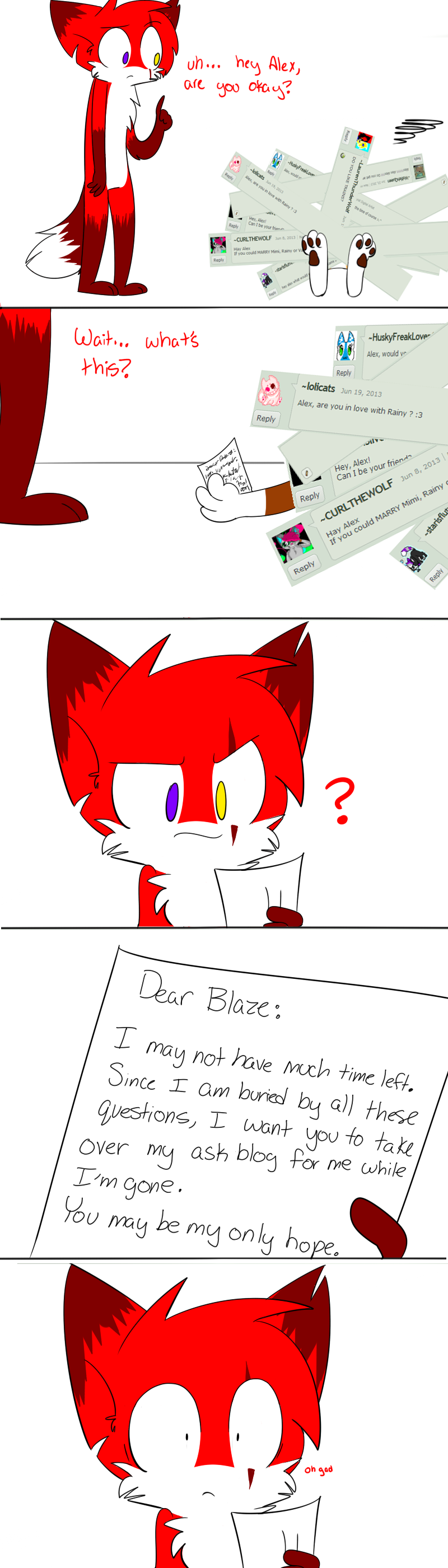 Ask Alex Intermission 1: Ask Blaze!