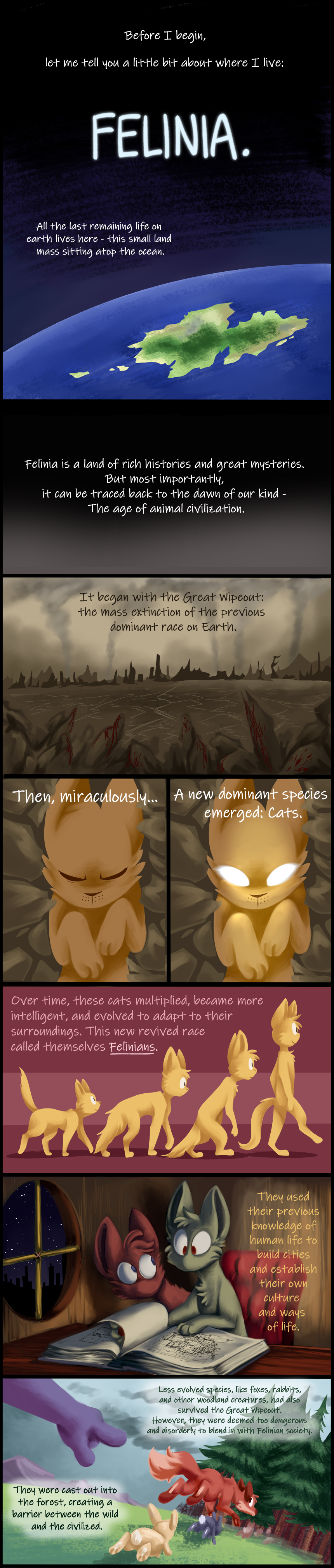 Felinia: Prologue by Rainy-bleu