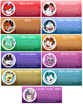 Felinia character descriptions