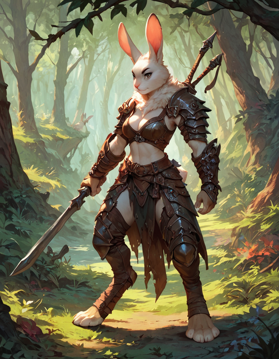 Chinese Rabbit Warrior Rabbit Warrior by cattorihanzo on DeviantArt
