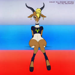 Gazelle by DiggerShrew