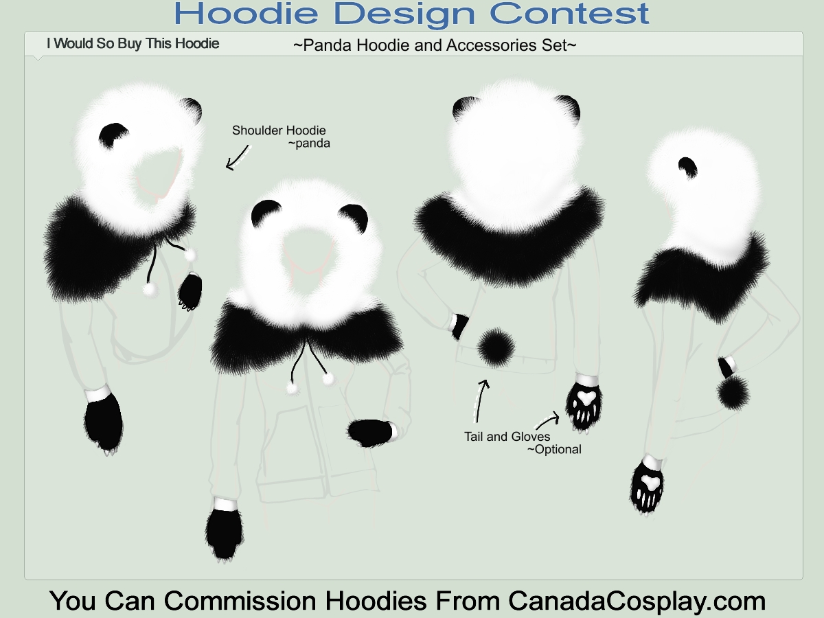 Panda Hoodie 3