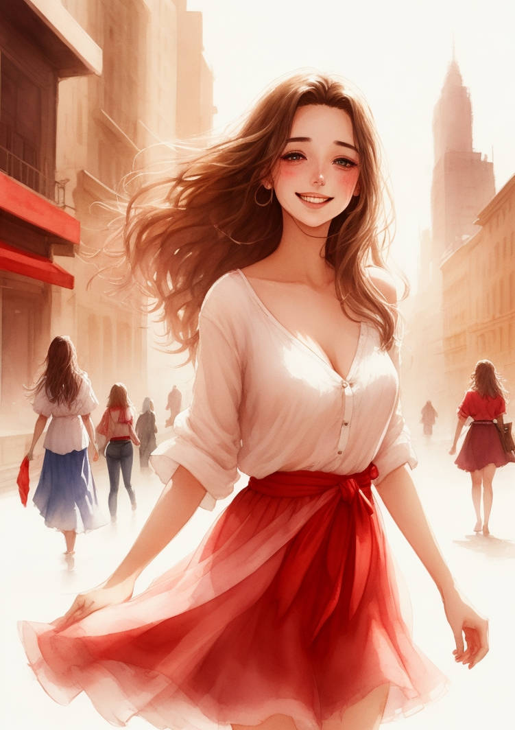 Smiling Model Deviantart smile..... by JGEOE on DeviantArt