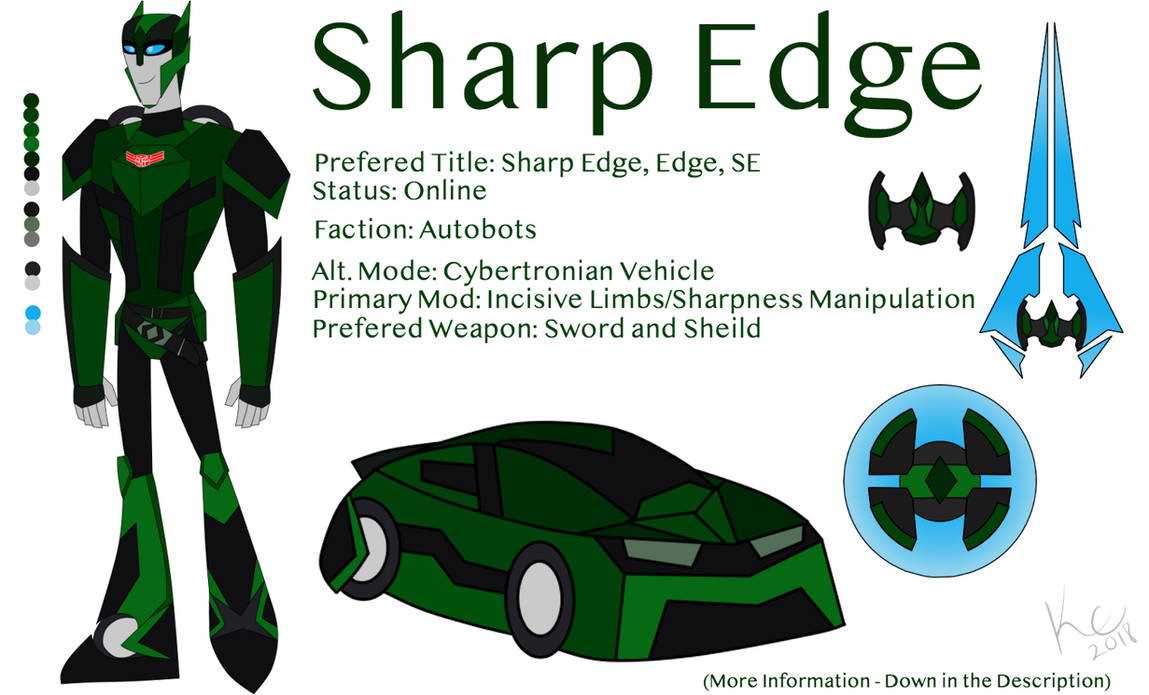 Transformers Animated OC: Sharp Edge by KcMangleWolf0587 on DeviantArt